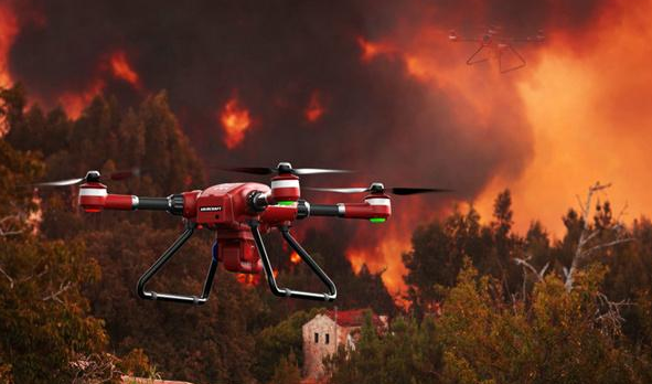 無人機(jī)在消防滅火救援中有哪些用處?(圖1)