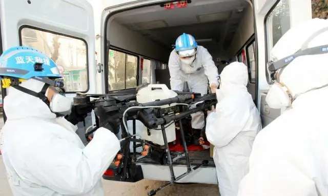 工業無人機防疫大展身手,石家莊消殺30多萬平米(圖4) 工業無人機防疫大展身手,石家莊消殺30多萬平米(圖4)